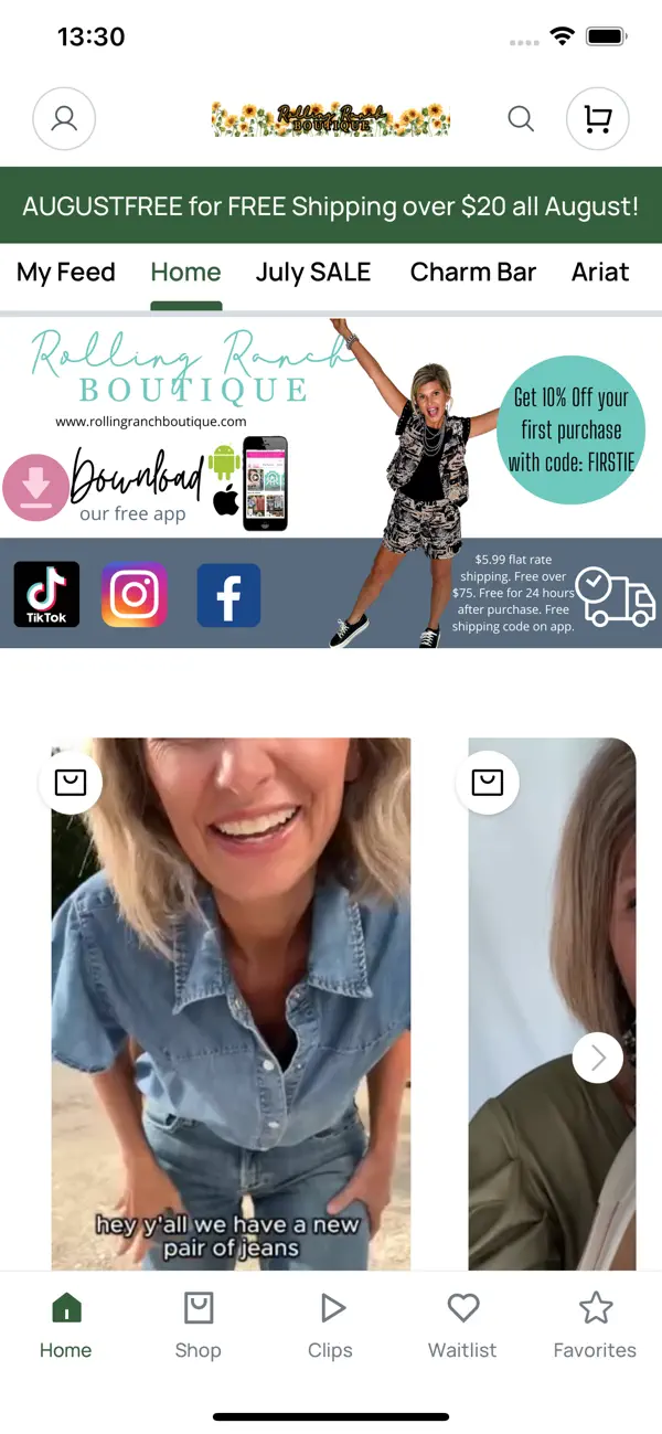 Screenshot #1 pour Shop Rolling Ranch