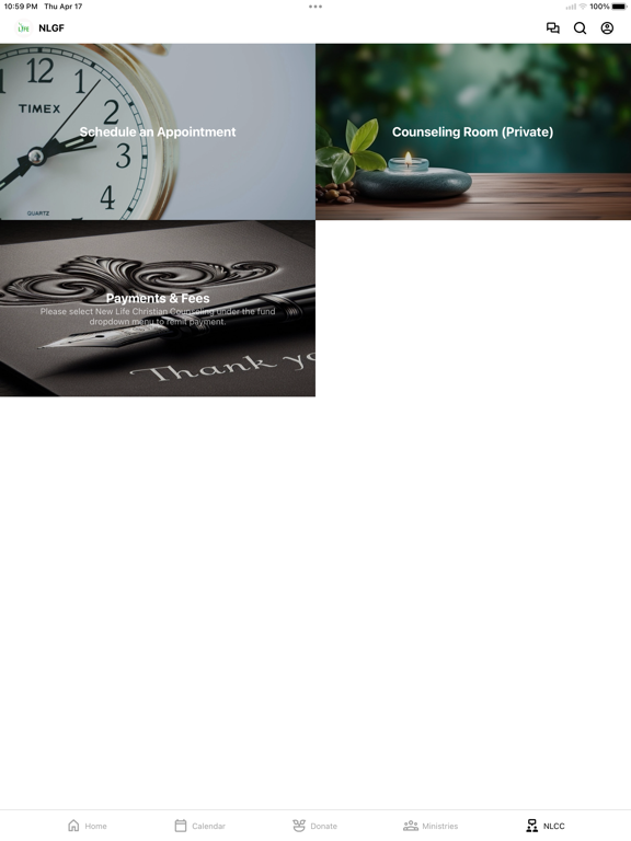 New Life Global iPad screenshot 4 - Lifestyle app