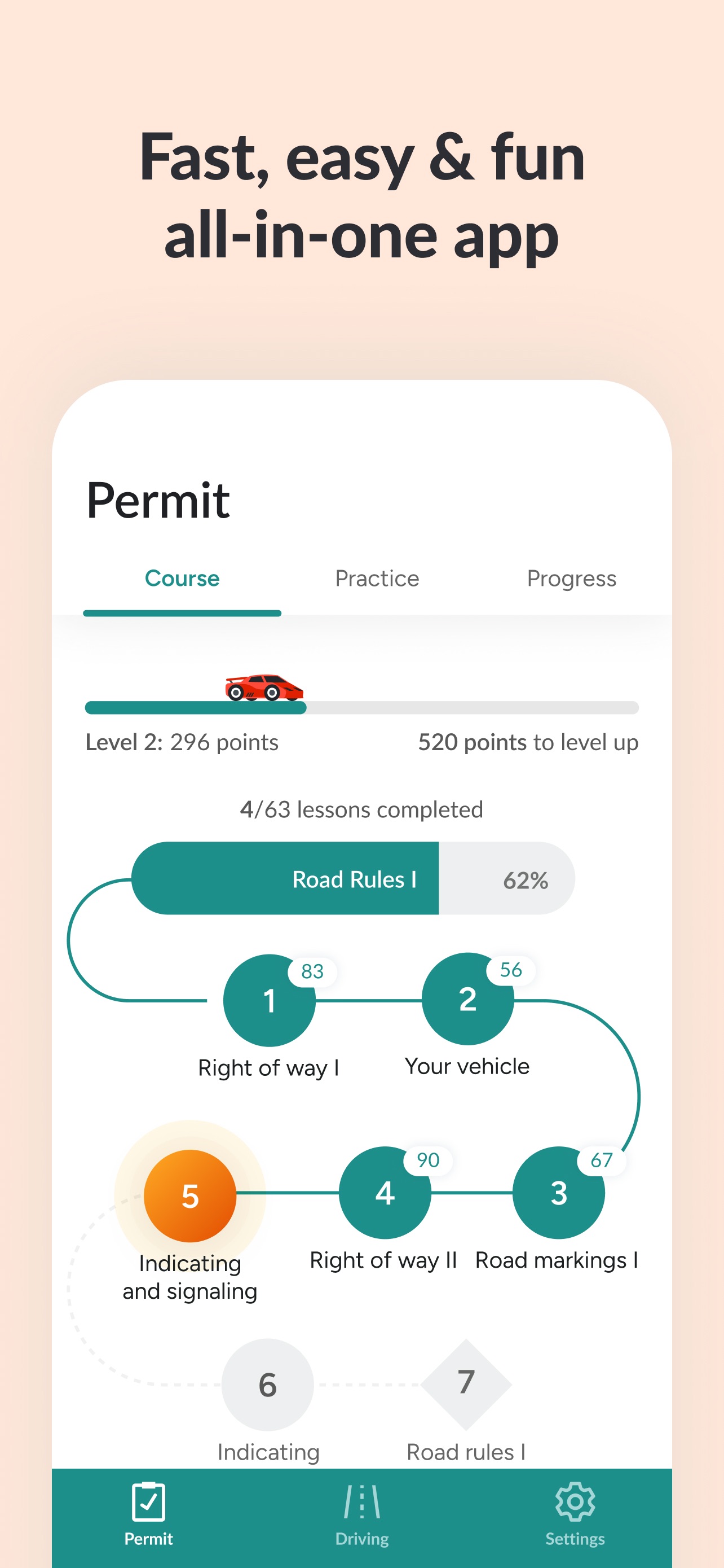 Zutobi: Permit & Driving Prep screenshot 3