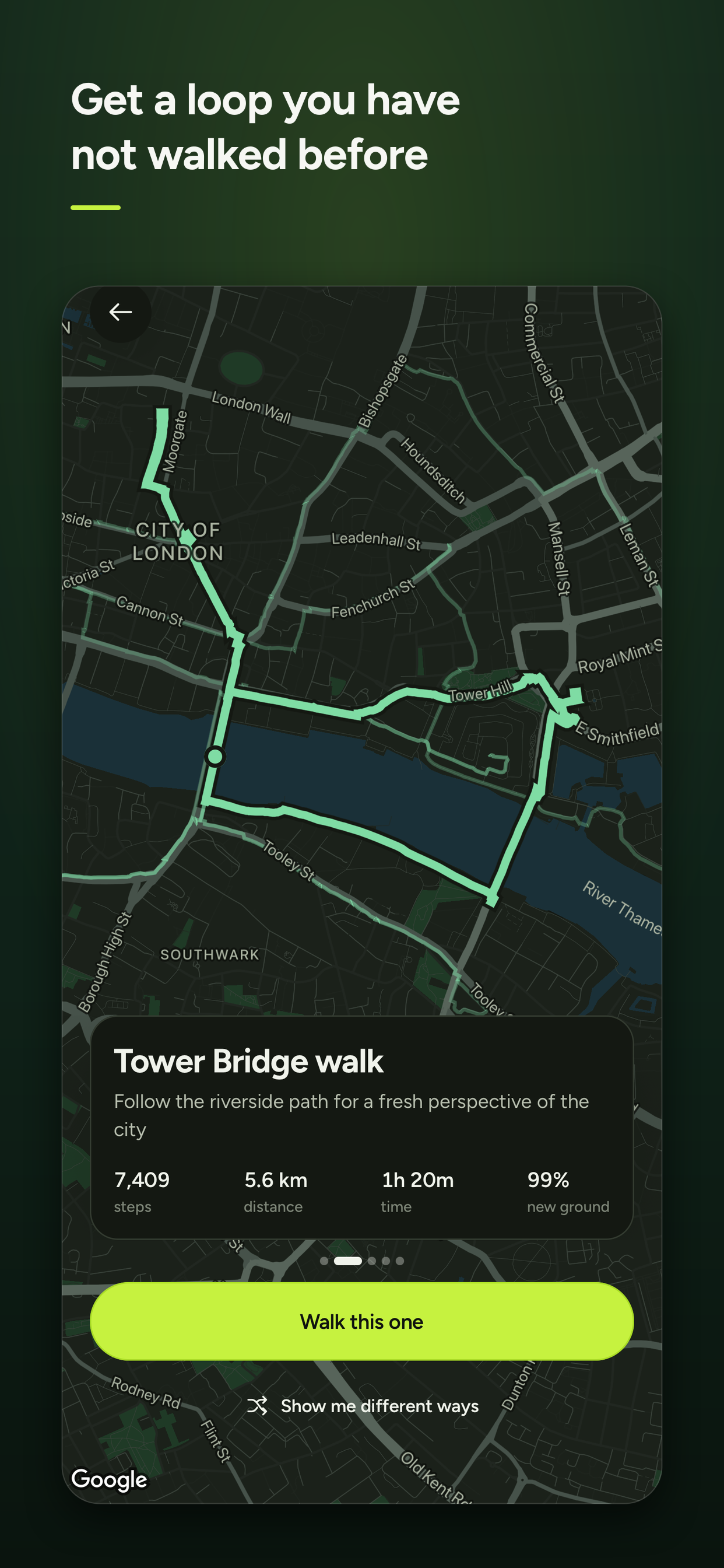 Two Steps: Plan Your Walk screenshot 6