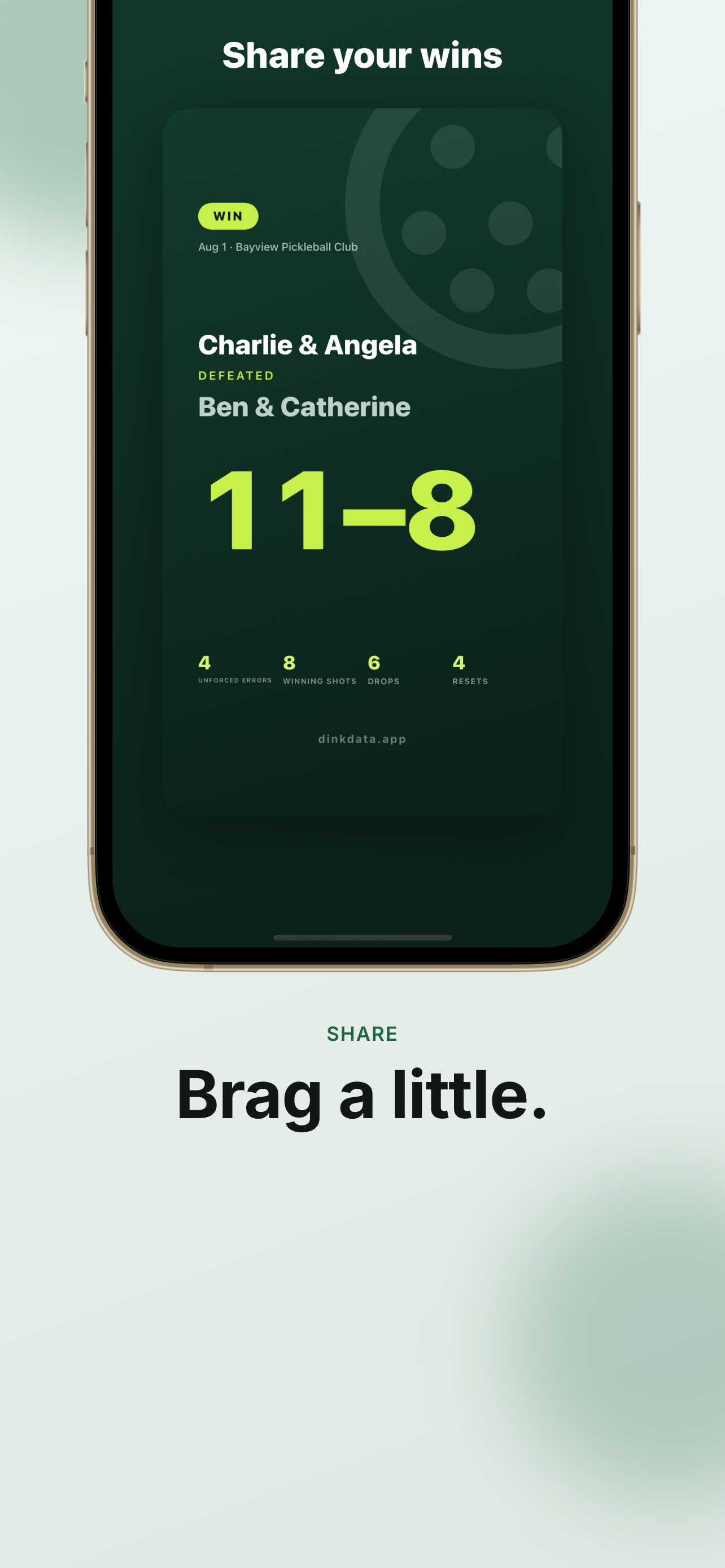 Pickleball - Dink Data screenshot 5