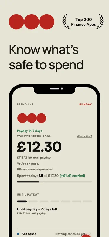 Spendline: Save & Budget screenshot 1 of 7