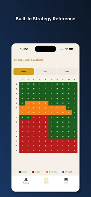 블랙잭 트레이닝 - BlackjackTraining screenshot 4