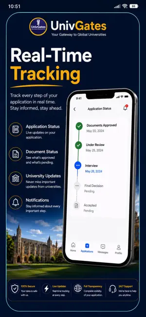 UnivGates: Study Abroad screenshot 2