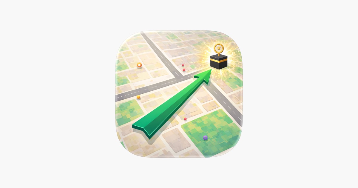 ‎Qibla Map App - App Store