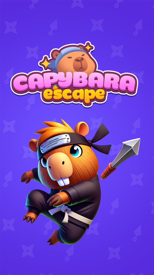 #1. Capybara Escape: Ninja Game (iOS) By: ICEBEAR., JSC