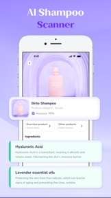 AI Skincare Products Scanner screenshot