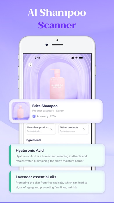AI Skincare Products Scanner Screenshot