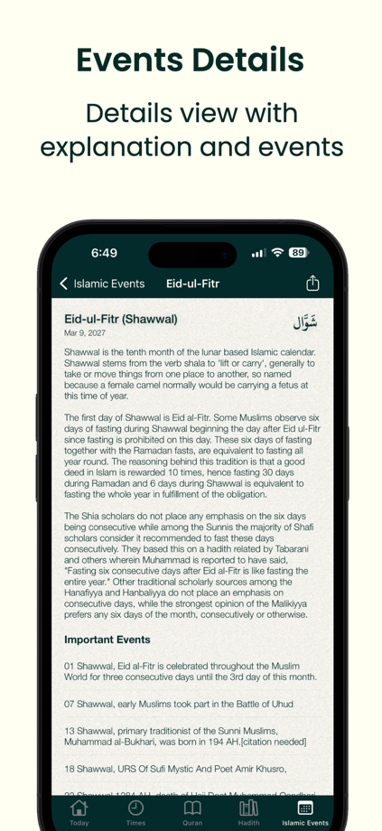 Prayer Times Qibla Compass Pro 的 App Store 截图 9