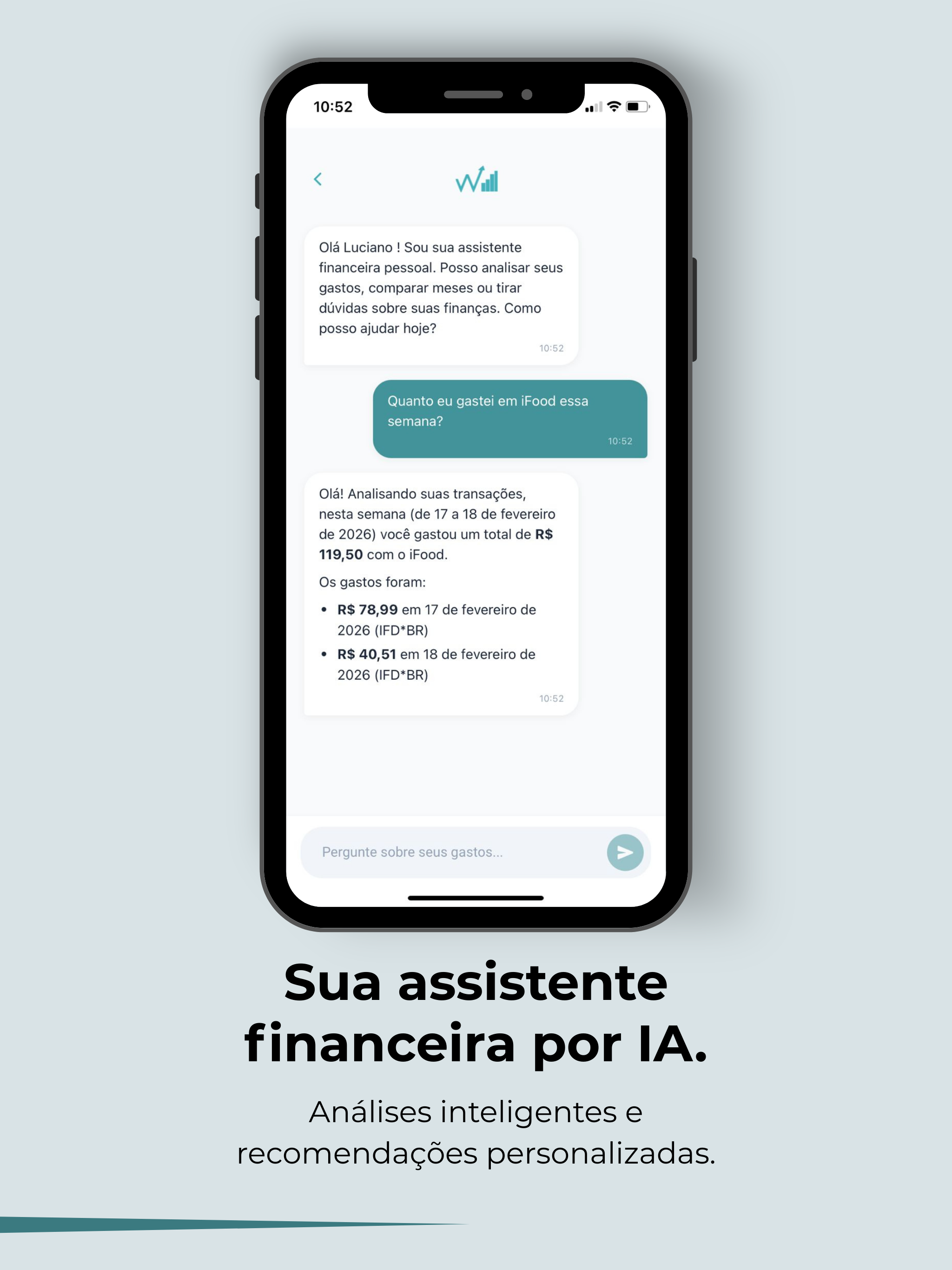 Wealthy | Finanças com IA