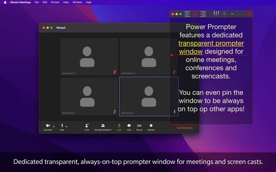 #4. Power Prompter - Teleprompter (macOS) 由: Suborbital Softworks Ltd.