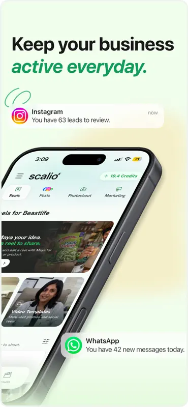 Scalio - Run Marketing 24/7 screenshot 2 of 8