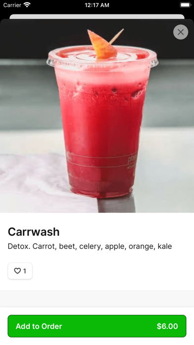 NOKturne iPhone screenshot 4 - Food & Drink app