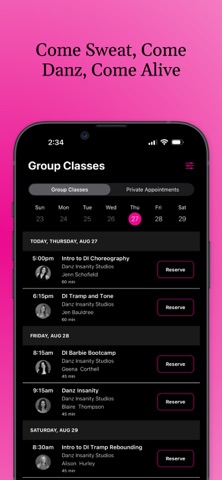 App screenshot