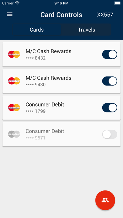 Sno Falls Credit Union Screenshot