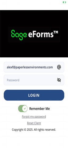 App screenshot