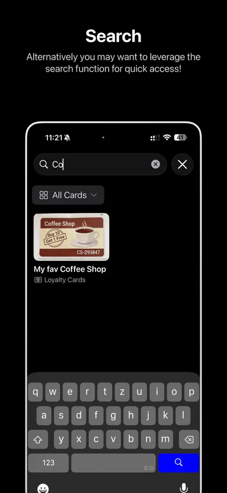 CardWall 卡包应用截图