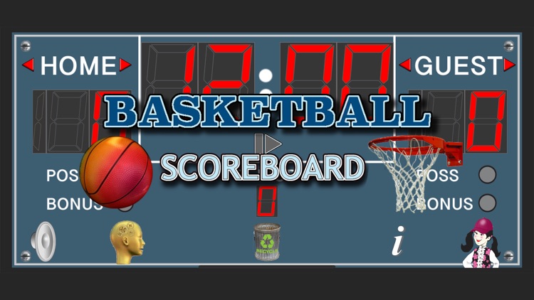 Basketball Scoreboard Deluxe