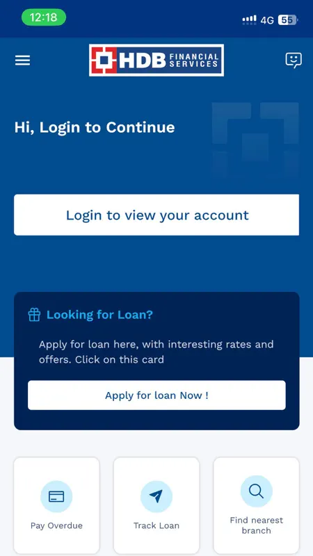 HDB OnTheGo: Loan App screenshot 1 of 3