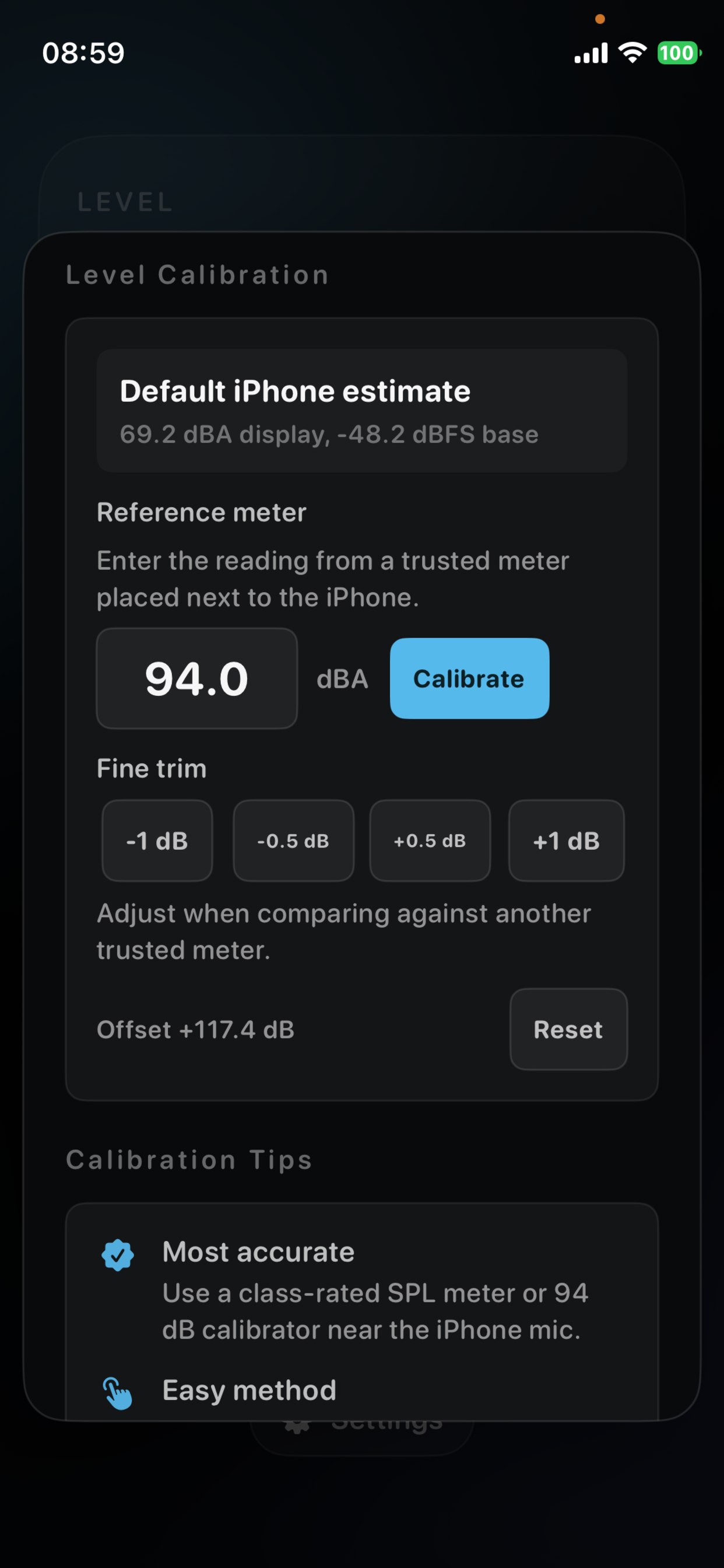 DJ App - Level & BPM