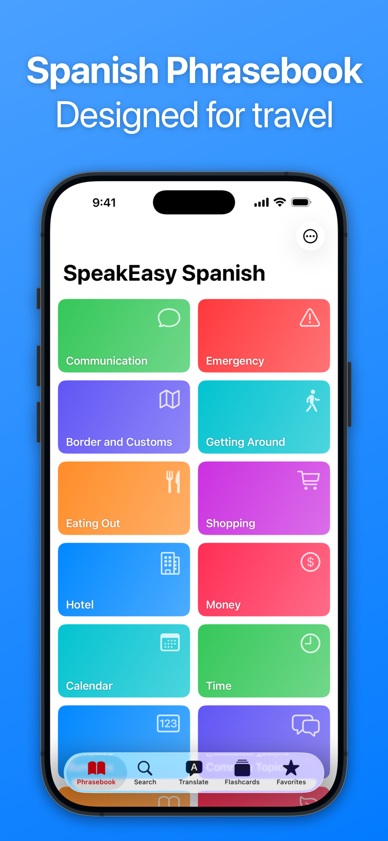 SpeakEasy Spanish Phrasebook