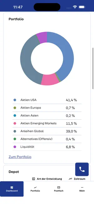 SI Investment-App screenshot 2