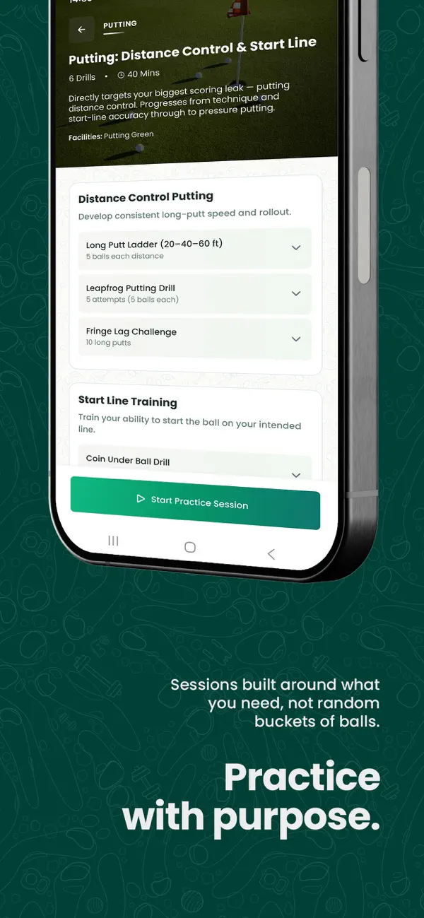 Screenshot #3 pour ApexGolf: Practice & Training