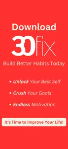 30fix: Habits Made Simple screenshot #7 for iPhone