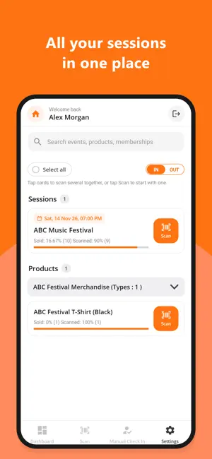 TicketSearch Scanning App screenshot 1