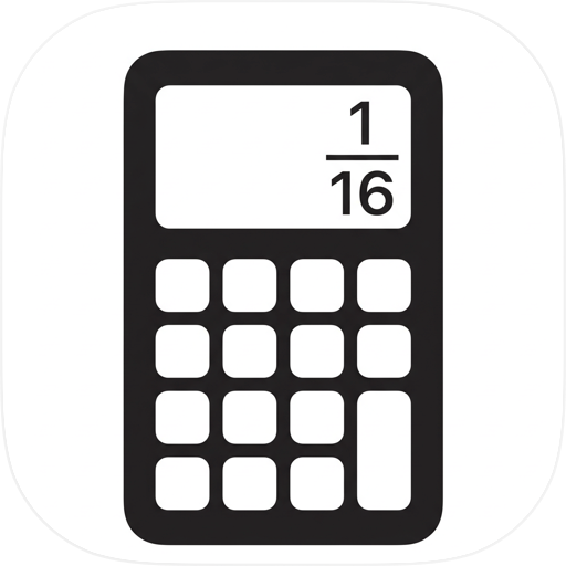 Sixteenths: Construction Calc
