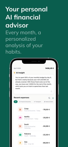 Pockly: AI Expense Tracker screenshot