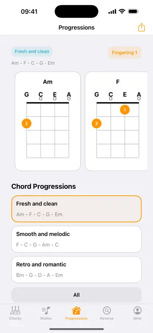 Ukulele Chord Library screenshot 3