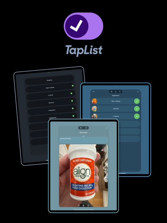 Screenshot #4 pour TapList: Photo Powered Lists