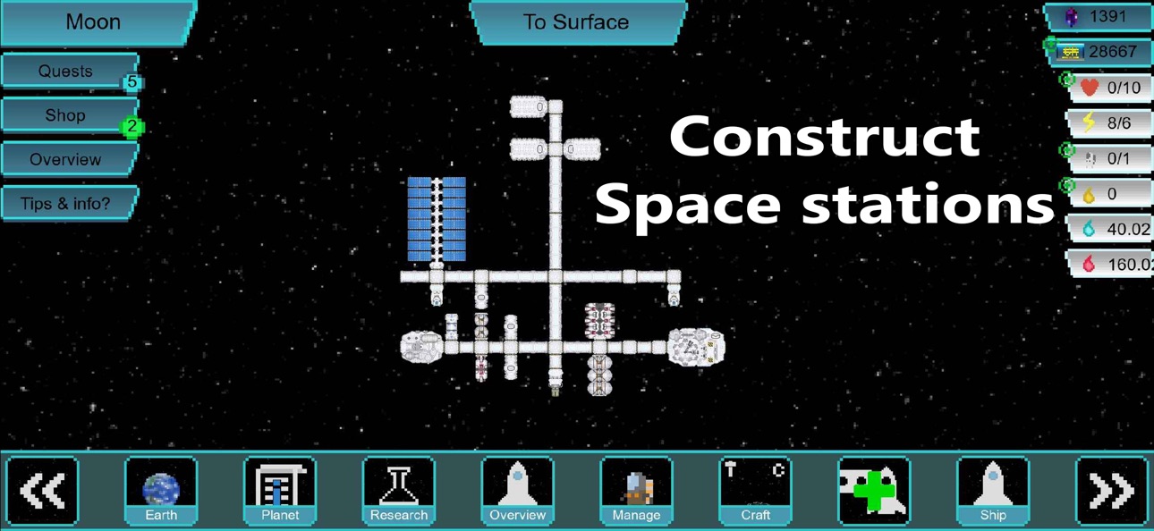 Tiny Space Program iOS Mod IPA screenshot 4 - iOS game interface