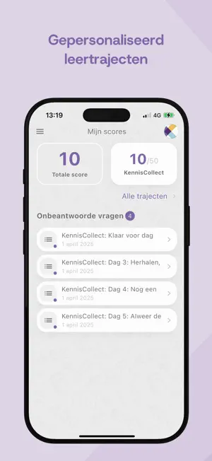 KennisCollect App screenshot 1