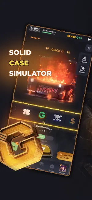 GG Skin: Battle Case Simulator screenshot 1