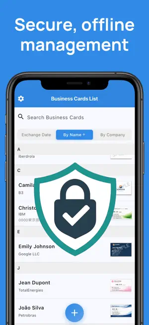 Business Card Scanner Manager screenshot 2
