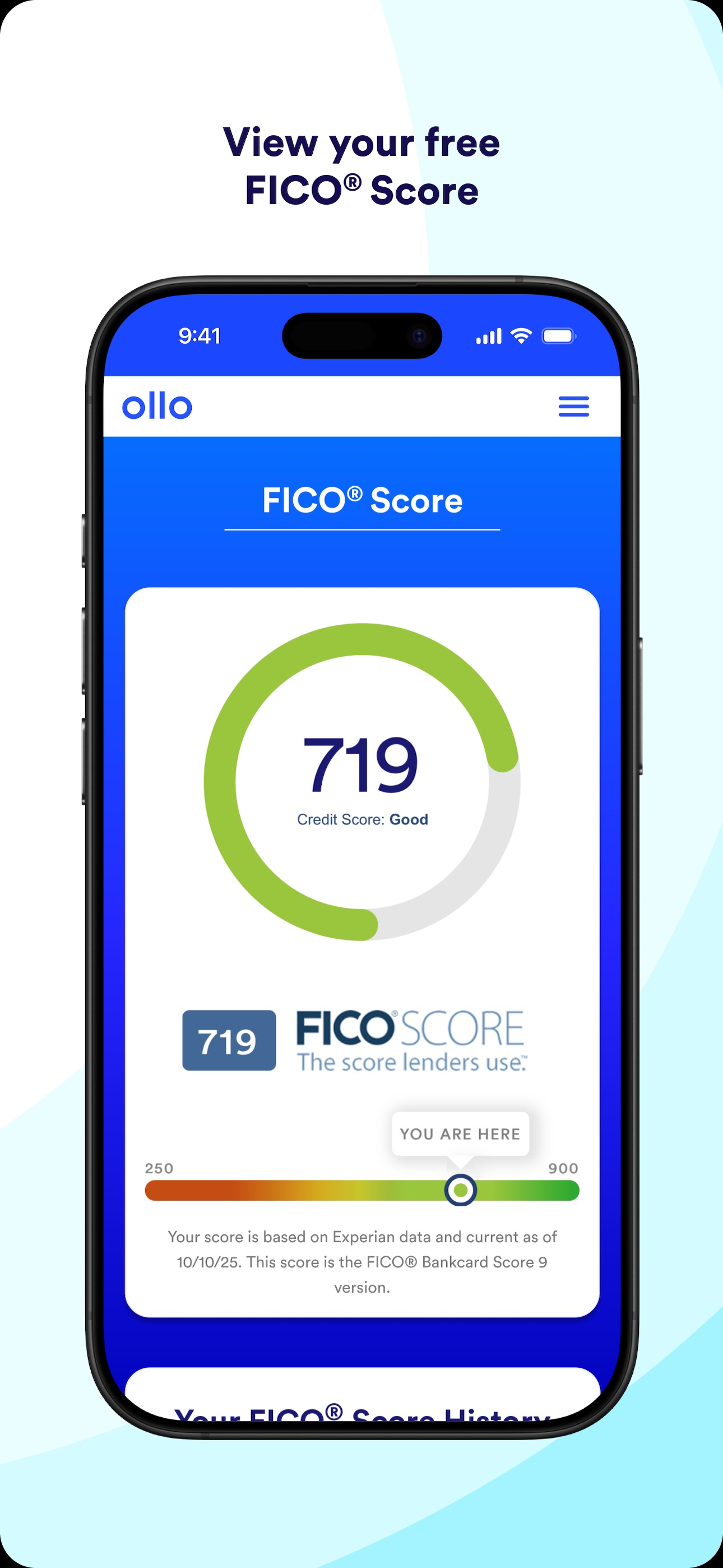 Ollo Credit Card Mobile App