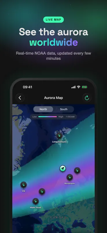 Aurora Radar: Northern Lights screenshot 3 of 5