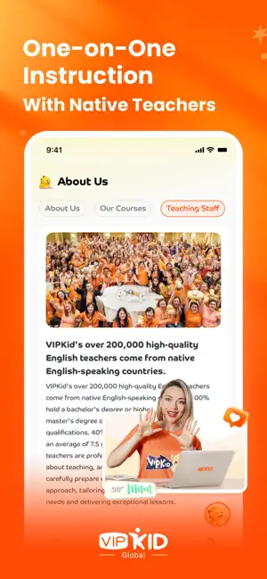 VIPKid iPhone screenshot 3
