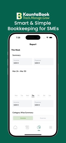KauntaBook screenshot