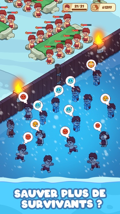 Screenshot #1 pour Icy Village: jeux de survie