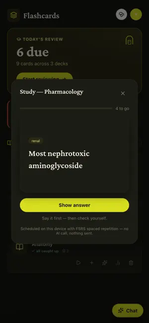 Oriora Flashcards screenshot 2