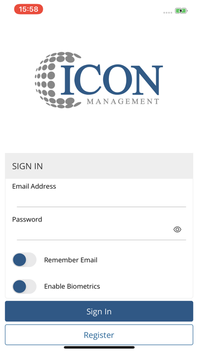 ICON Management Services Screenshot