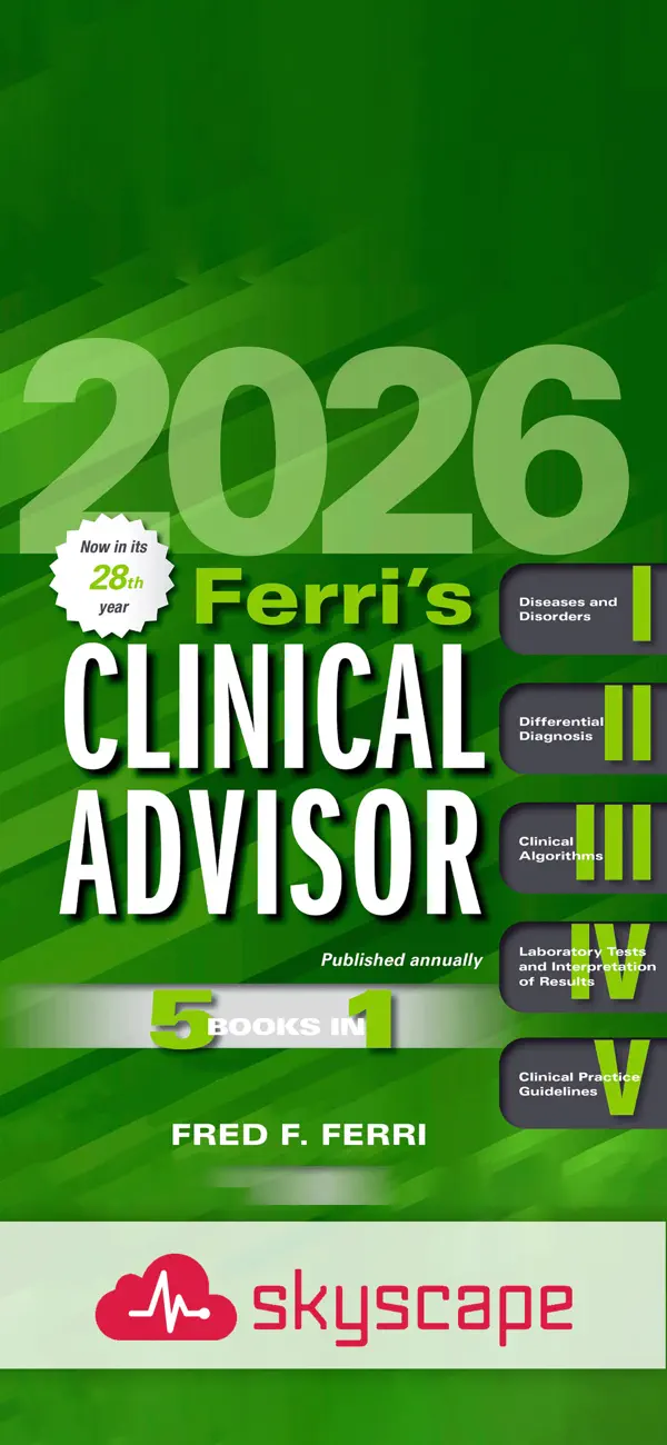 Screenshot #1 pour Ferri's Clinical Advisor