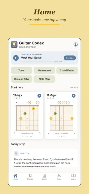 Guitar Codex screenshot 1