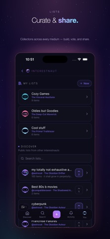Interestnaut screenshot