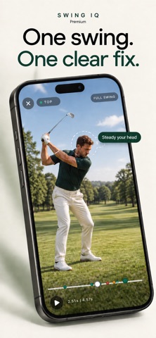 Golf Swing Analyzer: Swing IQ Screenshot 1 of 5