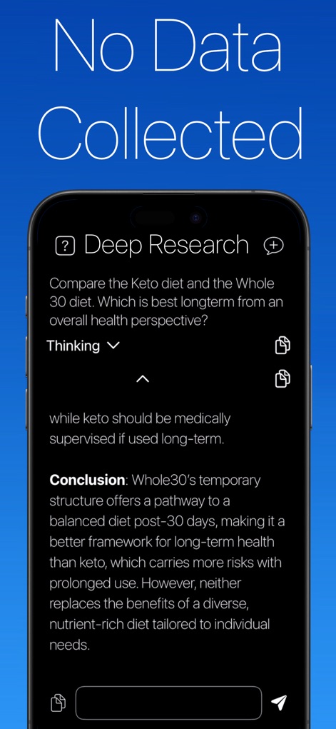 Deep Research AI Assistant R1 - Productivity App | MWM