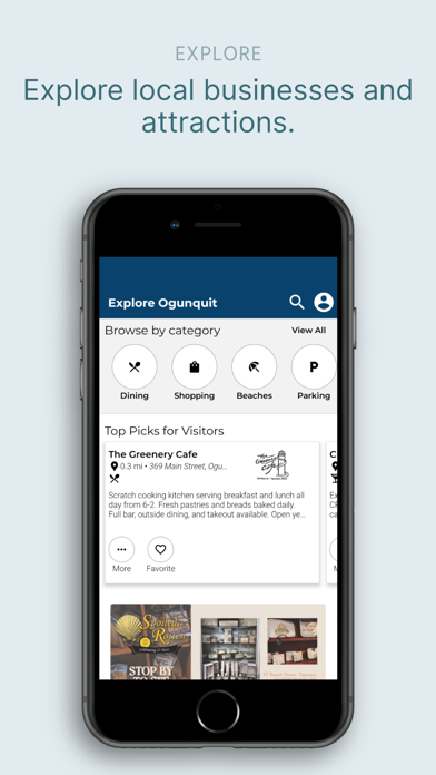 Ogunquit Navigator iPhone screenshot 3 - Travel app